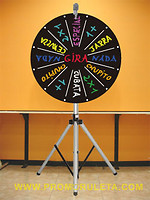 Ruleta esfera negra lavable.