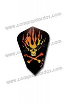 Aletas Harrows Fantail Calavera Fuego