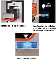 MAQUINA DE CAMBIO - RECICLADORA DE EFECTIVO