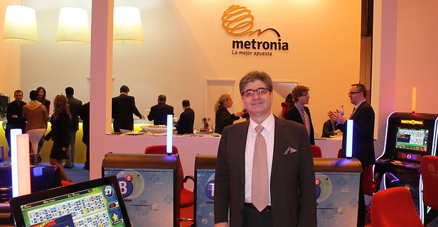 Félix Sánchez, presidente del Grupo Metronia durante Fer-Interazar 2013 opergame.com
