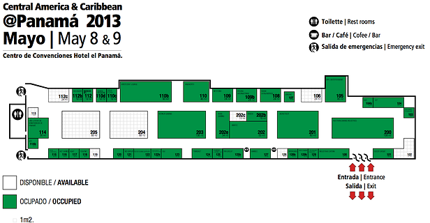 Plano del recinto ferial opergame.com